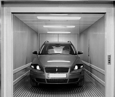 8 Boden-Waren-Auto-parkender Aufzug 5000KG Antrieb Wechselstroms VVVF