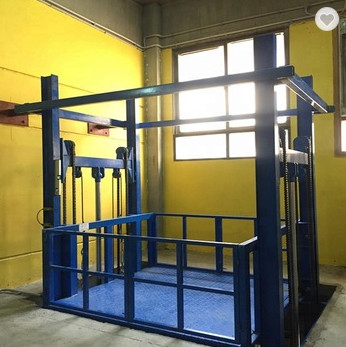 1500KG 15 Tonnen Fracht-Aufzugs-Schiffs-Plattform-vertikale Fracht-Stahlaufzug-