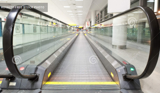 Selbstweg 5000KG des U-Bahn-Flughafen-beweglicher Gehweg-12000mm