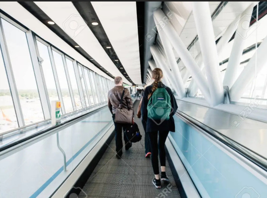 Paletten-12 Art beweglicher Gehweg der Grad-Flughafen-Rolltreppen-flache 5000KG