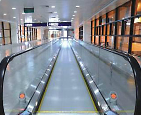 VVVF-Antriebs-Flughafen-beweglicher Gehweg 11 Grad-Passagier-Rolltreppe
