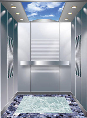 0.63m/s 320KG automatischer synchroner Gearless Zugkraft-Aufzug des Passagier-Aufzugs-P.M.