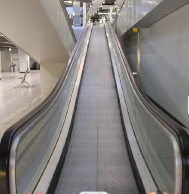 6 Grad-beweglicher Gehweg Wechselstrom-Innenantriebs-im Freien flache Rolltreppe im Flughafen