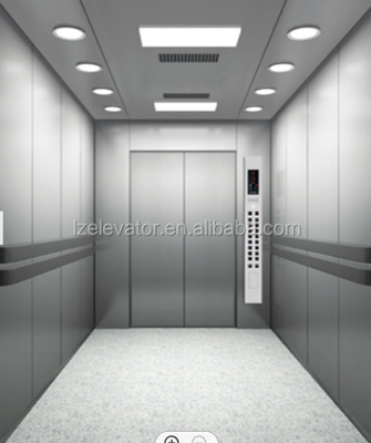 Drei Seitenpassagier des handlauf-Hebebühne-Krankenhaus-1600KG 1.75m/s 2