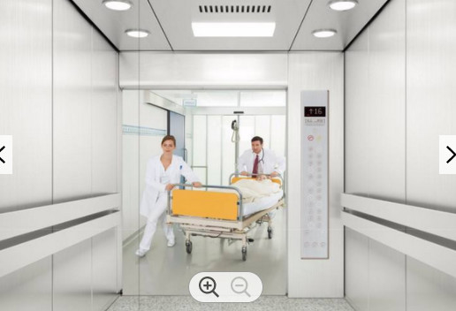 Der Personen-400KG 2 Handelsseitenhandlauf Fujielevator rollstuhl-des Aufzug-drei