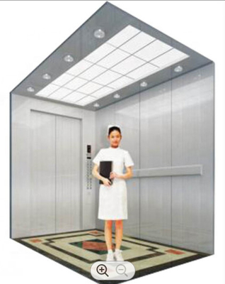 1.5m Pit Hospital Bed Elevator TUV Edelstahl-Aufzugs-Kabine
