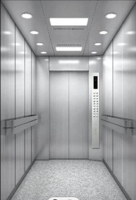 1.5m Pit Hospital Bed Elevator TUV Edelstahl-Aufzugs-Kabine