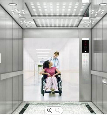 2400mm Bett-Aufzugs-Edelstahl 304 Krankenhaus-1600KG
