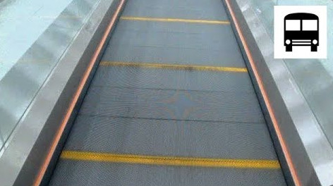 VVVF steuerte Flughafen-bewegliche Gehweg 0.65m/s Rolltreppen und Travelators
