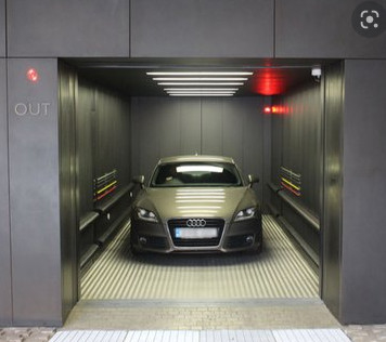 7 Boden-Auto-Aufzugs-Aufzug für Hauptgaragen-Infrarot-Sensor-Gearless Zugkraft