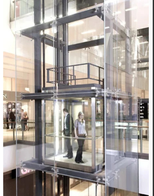 Personen-Maschine Roomless des Mikroregler-HFR Gearless des Aufzugs-1300KG 12