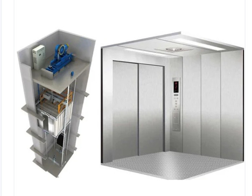 Personen-Maschine Roomless des Mikroregler-HFR Gearless des Aufzugs-1300KG 12