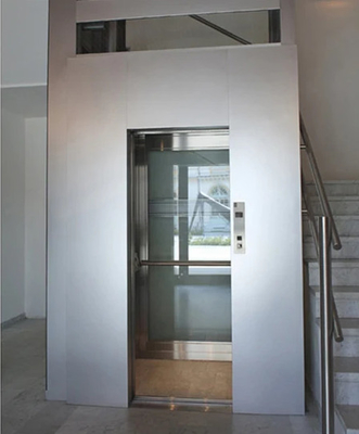Passagier-Aufzug P.M. Gearless des Zugkraft-HFR Aufzugs-1.0m/s 400KG 4